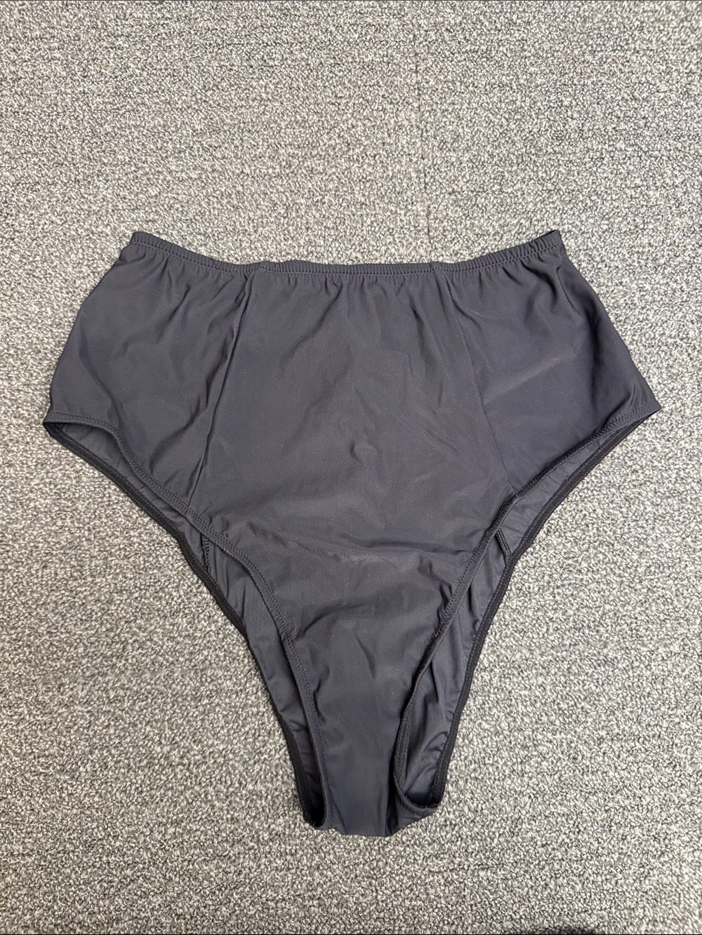 Fleur du Mal Charlotte High Waist Bottom in Black